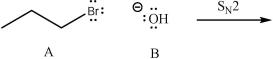 What is the rate law for the following S<sub>N</sub>2 reaction?  