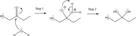 The following mechanism has an unreasonable step.Indicate which step is unreasonable,and explain why.