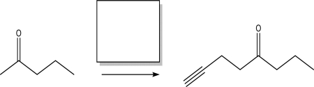 Show the reagent(s)needed to complete the following reaction.  <div style=padding-top: 35px> 