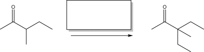 Show the reagent(s)needed to complete the following reaction.  <div style=padding-top: 35px> 