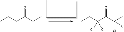 Draw the reagent(s)needed to complete the following reaction.  <div style=padding-top: 35px> 
