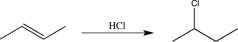 <strong>What is the rate-determining step in the reaction shown below? </strong> A)Nucleophilic addition B)Coordination C)Proton transfer D)Electrophilic addition E)Bimolecular nucleophilic substitution