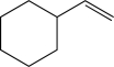 <strong>Which of the following alkenes would be susceptible to a carbocation rearrangement after the electrophilic addition step when treated with HBr?</strong> A) B) C) D) E)
