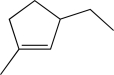 <strong>Which of the following alkenes would produce the molecule below when treated with DCl? </strong> A) B) C) D) E)