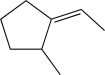<strong>Which of the following alkenes would produce the molecule below when treated with DCl? </strong> A) B) C) D) E)