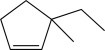 <strong>Which of the following alkenes would produce the molecule below when treated with DCl? </strong> A) B) C) D) E)