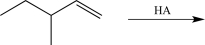 <strong>What is the most stable carbocation intermediate that can be formed in the reaction below? </strong> A) B) C) D) E)