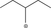 <strong>What is the most stable carbocation intermediate that can be formed in the reaction below? </strong> A) B) C) D) E)