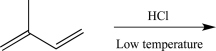 <strong>What would be the expected major product of the reaction below at a low temperature? </strong> A) B) C) D) E)