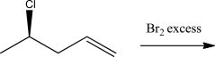 <strong>When the alkene below is treated with Br<sub>2</sub>,which is true about the stereochemistry of the product? </strong> A)A pair of enantiomers will be produced. B)A single diastereomer will be produced. C)A mixture of diastereomers will be produced. D)A meso compound will be produced. E)The product will be achiral.