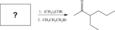 Determine the missing starting material for the following synthetic step.