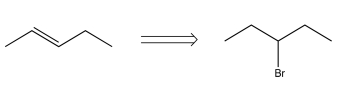 <strong>Which of the following transforms would lead to a synthetic trap when carried out in the forward direction?</strong> A) B) C) D) E)