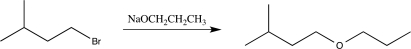 <strong>Which of the following solvents would not be a good choice to use when carrying out the reaction below? </strong> A)DMSO B)CH<sub>3</sub>CH<sub>2</sub>CH<sub>2</sub>OH C)CH<sub>3</sub>OH D)DMF E)Ethyl acetate
