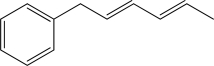 <strong>How many electrons are in the given molecule's largest conjugated π system? </strong> A)Four B)Five C)Six D)Eight E)Ten