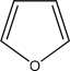 Use the Frost method to explain whether furan,diagramed below is aromatic,antiaromatic,or nonaromatic.In your Frost diagram,fill in all π electrons,and label the HOMO and the LUMO.