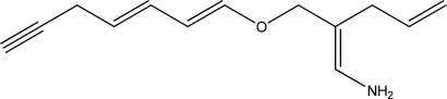 How many different π systems does the following molecule contain?