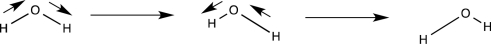 <strong>Identify the following vibrational mode. </strong> A)Symmetric stretch B)Asymmetric stretch C)Out-of-phase bend D)In-phase bend E)More than one of the above