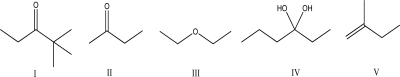 Which of the following molecules would have a quartet at 3.5 ppm?