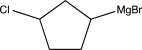 <strong>Which of the following is not a feasible Grignard reagent?</strong> A) B) C) D) E)