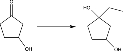 <strong>Which of the following transformations would require the use of a protecting group? (Reagents are not shown.)</strong> A) B) C) D) E)