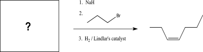 <strong>What is the starting material for the following reaction? </strong> A) B) C) D) E)