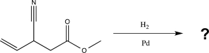 <strong>Predict the major product of the following reaction (assume one equivalent of H<sub>2</sub> is present). </strong> A) B) C) D) E)
