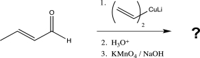 <strong>Determine the product of the following reaction sequence. </strong> A) B) C) D) E)
