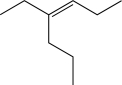 Show how you would synthesize the molecule below using propionaldehyde as the only source of carbon present in the final product.
