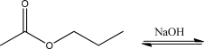 <strong>Which mechanism step is required for the saponification of the following ester? </strong> A)Nucleophile elimination B)E2 C)Electrophile elimination D)Electrophilic addition E)S<sub>N</sub>2