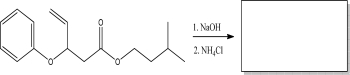 Show the product(s)of the following reaction.