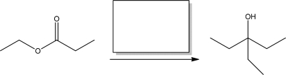 What reagent(s)will best complete the following reaction?