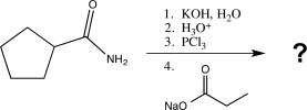 <strong>Determine the product of the following sequence of reactions. </strong> A) B) C) D) E)