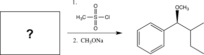 <strong>What is the starting material of the following reaction sequence? </strong> A) B) C) D) E)