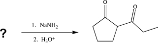 <strong>Which of the following compounds would produce the structure shown below when treated with a base and then acidified? </strong> A) B) C) D) E)