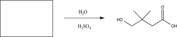 Fill in the missing starting material for the reaction below.