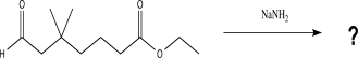Draw a complete,detailed mechanism for the following reaction,and predict the product.