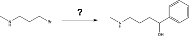 Show how you would carry out the following transformation,using any necessary reagents.