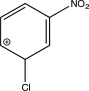 <strong>Which structure represents a major intermediate in the chlorination of nitrobenzene?</strong> A)   B)   C)   D)   E)   <div style=padding-top: 35px> 