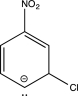 <strong>Which structure represents a major intermediate in the chlorination of nitrobenzene?</strong> A)   B)   C)   D)   E)   <div style=padding-top: 35px> 