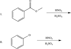 Which of the following statements is true regarding the two reactions shown below?