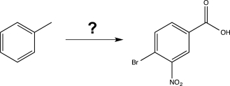 Devise a synthesis to carry out the following transformation.  <div style=padding-top: 35px> 