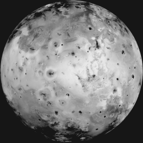 <strong>Based on the photo shown below, this moon: </strong> A) is geologically active B) is possibly geologically active C) was geologically active in the past, but is no longer active D) is geologically dead E) More information is needed before any conclusion can be made.
