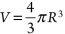 <strong>The volume of a sphere is related to its radius by the formula . Using algebra to invert this formula, we find that:</strong> A) B) C) D) E)