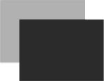 <strong>In the picture below, the darker rectangle overlaps the lighter rectangle, suggesting that it must be in front.This illustrates: </strong> A) convergence in the distance B) interposition C) perspective illusion D) texture gradients