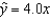 A scatter diagram includes the following data points: Two regression models are proposed: (1) , and (2) . Using the least squares method, which of these regression models provides the better fit to the data? Why?