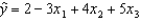 <strong>For the following multiple regression model: , a unit increase in x<sub>1</sub>, holding x<sub>2</sub> and x<sub>3</sub> constant, results in:</strong> A) a decrease of 3 units on average in the value of y. B) an increase of 8 units in the value of y. C) an increase of 3 units on average in the value of y. D) None of these choices.