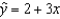 The regression line has been fitted to the data points (4, 11), (2, 7), and (1, 5). The sum of squares for error will be 10.0.