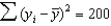 <strong>In a simple linear regression problem, the following sum of squares are produced: , , and . The percentage of the variation in y that is explained by the variation in x is:</strong> A) 25% B) 75% C) 33% D) 50%