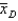 In comparing the difference in means with a matched pairs experiment, the variable under consideration is , where the subscript D refers to the difference.