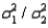 When comparing two population variances,we use the ratio rather than the difference .